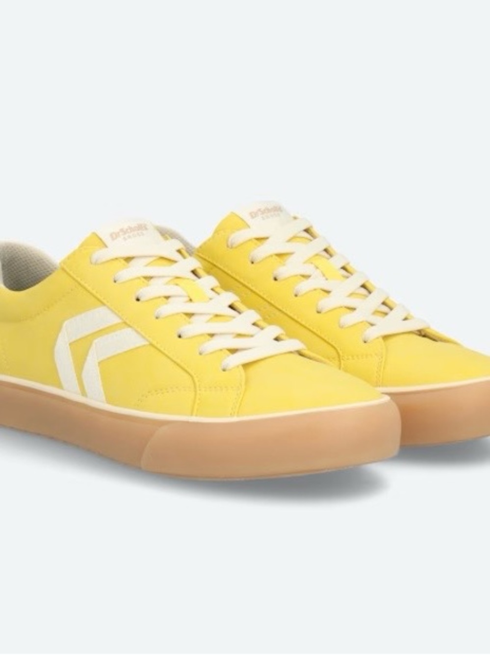 Dr. Scholl's Yellow Sneakers with White Accents